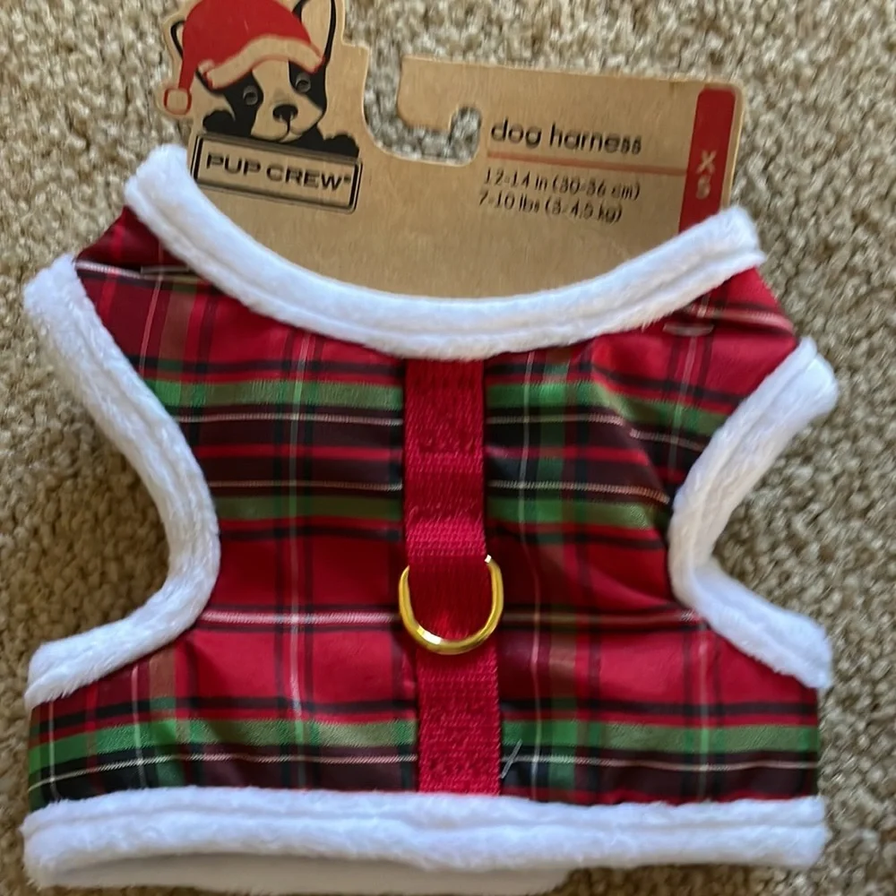 Dog holiday harness extra small
